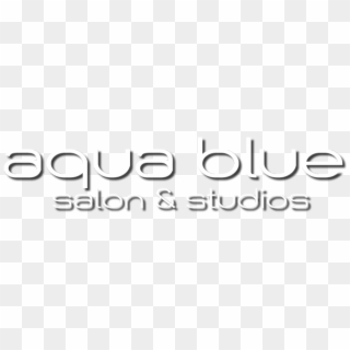 Aqua Blue Salon Logo - Nickel, HD Png Download