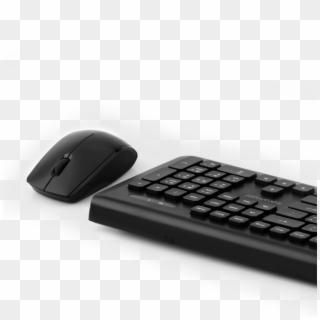 4ghz Picture Of Promate Slim Ergonomic Wireless Keyboard - Computer Keyboard, HD Png Download