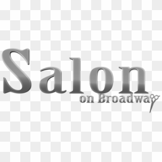 Salon On Broadway Logo Salon On Broadway Logo - Monochrome, HD Png Download