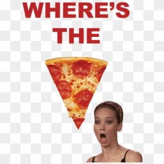 Jennifer Lawrence - Pepperoni Pizza Slice Png, Transparent Png