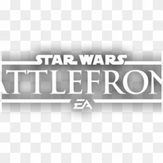 Star Wars Battlefront Clipart Battlefront Logo - Star Wars Battlefront 2 White Logo, HD Png Download