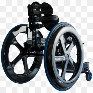 The Ultimate Lightweight Wheelchair - Carbon Black Wheelchair, HD Png Download