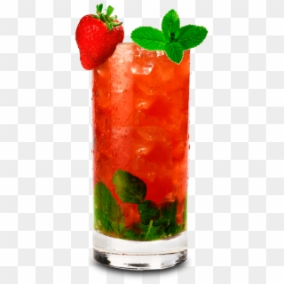 Strawberry Mojito - Mojito Fresa Png, Transparent Png