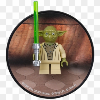 Lego Star Wars Yoda Magnet - Lego Yoda Magnet, HD Png Download