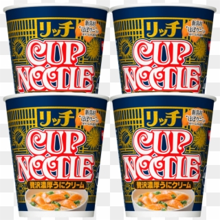 Rich Cup Noodle Sea Urchin Uni Cream Flavor Ramen 72g - Sea Urchin Cup Noodle, HD Png Download