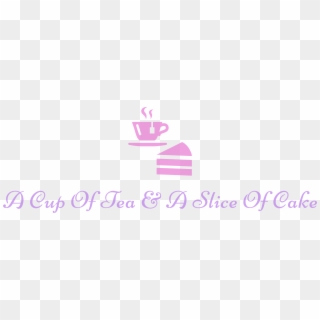 A Cup Of Tea And A Slice Of Cake - Butik Tudung, HD Png Download