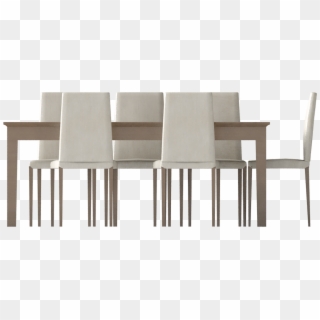 Go To Image - Dining Table Front View Png, Transparent Png