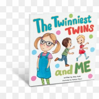 The Twinniest Twins And Me Hardback - Cartoon, HD Png Download