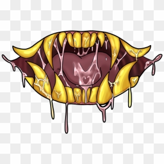 Monster Mouth Png - Illustration, Transparent Png