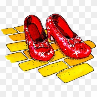Clipart Stock Fly Me To The Broom Clil I - Ruby Slippers The Wizard Of Oz, HD Png Download