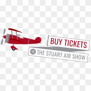 Biplane Clipart Stunt Plane - Stuart Air Show, HD Png Download