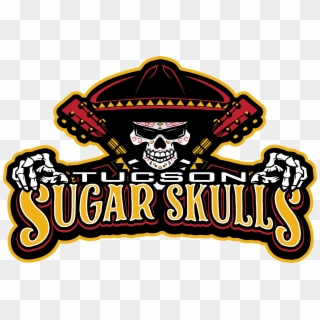 Candy Skull Png - Tucson Sugar Skulls Football, Transparent Png