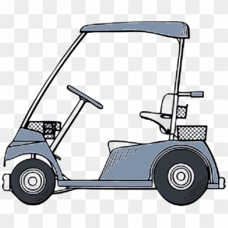 Car Drawing Outline Free Cliparts That You Can Download - Golf Cart Clipart, HD Png Download