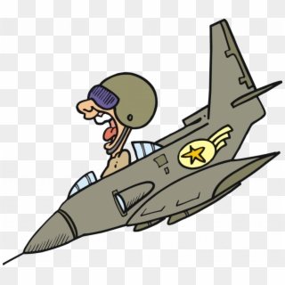 Air Force Cartoon Plane, HD Png Download