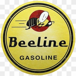 Vintage Beeline Gasline Sign - Circle, HD Png Download