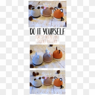 Do It Yourself Forest Friends Crochet Pattern - Crochet, HD Png Download