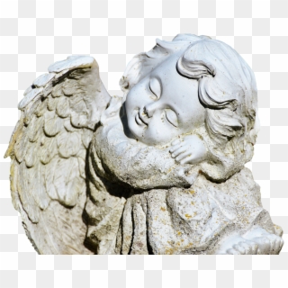 Angel Sculpture Statue - Menneet Elämät, HD Png Download