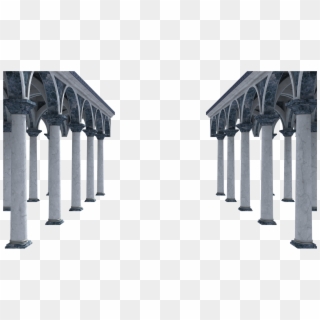 Fancy Arch Pillars 2 - Column, HD Png Download