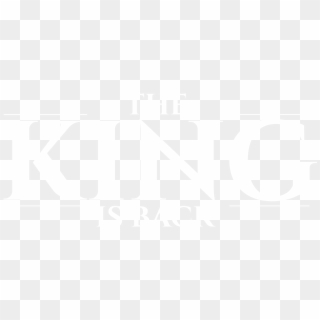 King Logo Png - King Is Back Text Png, Transparent Png