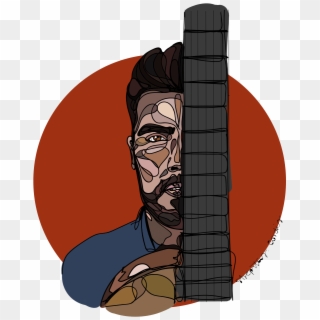 Spanish Guitar Player Based In Atlanta - Cartoon, HD Png Download