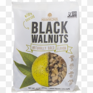 Hammons Black Walnuts Large Pieces, 12 Oz - Hammons Black Walnuts, HD Png Download