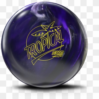 Items In My Bag - Tropical Storm Bowling Ball Violet, HD Png Download