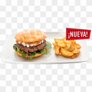 Hamburguesa Gourmet Queso De Cabra - French Fries, HD Png Download