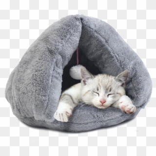 憨憨 Cat Litter Pet Cat Sleeping Bag Cat Nest Mat Cotton - 小 貓 窩, HD Png Download