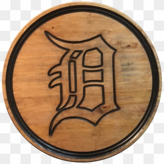 Old English D 24 Round 1 Thick Pine - Free Detroit Tigers Svg, HD Png Download