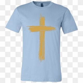 Brush Stroke Gold Cross - Bob Seger T Shirt Ideas, HD Png Download