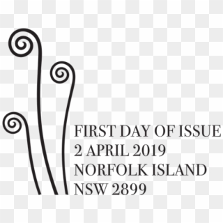 Norfolk Island Tree Fern Postmark - Amelia Island, HD Png Download