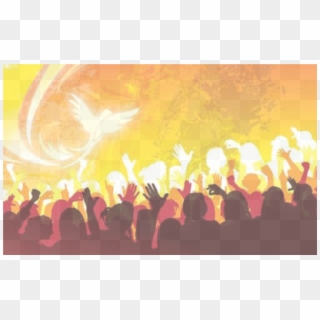 Pentecost And Graduation - Holy Spirit On People, HD Png Download