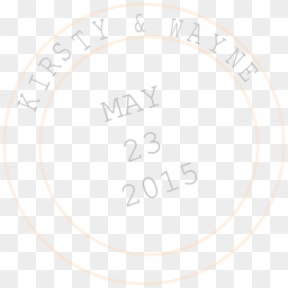 Postmark Png - Circle, Transparent Png