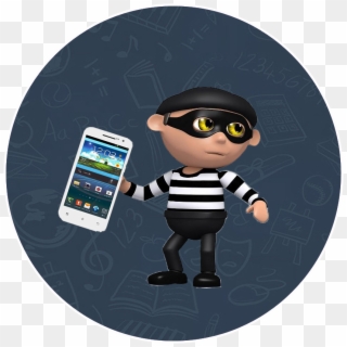If Your Phone Gets Stolen, You Get Its Value Reimbursed - Phone Theft Cartoon, HD Png Download