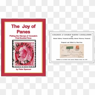 Canada Booklet Pane Railway Postmark Books Bnaps - Circle, HD Png Download