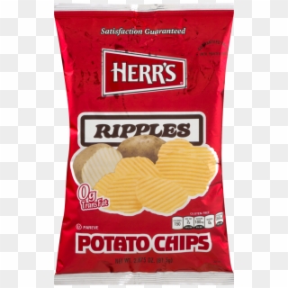 Herr's Ripples Potato Chips- - Sandwich Cookies, HD Png Download