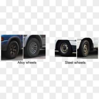 Alloy Vs Steel Wheels - Isuzu Tf, HD Png Download