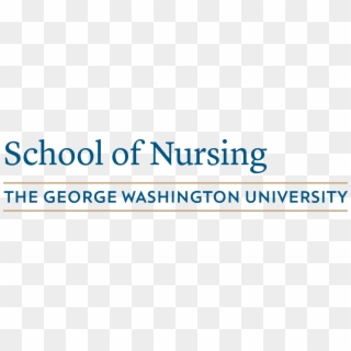Gw School Of Nursing - George Washington University Nursing Logo, HD Png Download