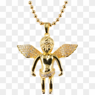 Wholesale High Quality Jewelry Angle Wings Girl Pendant - Necklace, HD Png Download
