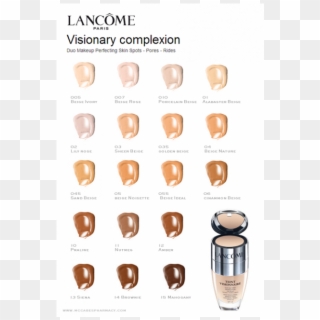 Shade Card Visionaire - Lancome Teint Visionnaire 01, HD Png Download