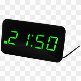 Digital Alarm Clock Jvd Green Numbers Sb24 , Png Download - Led Display, Transparent Png