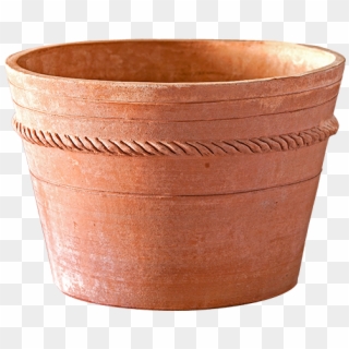 Peale Pot By Guy Wolff Clay Pot Transparent - Flowerpot, HD Png Download