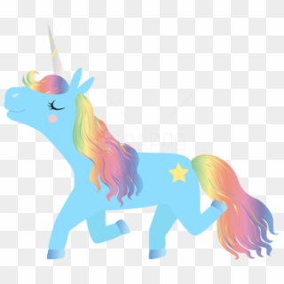 Free Png Download Rainbow Pony Transparent Clipart - Cartoon, Png Download