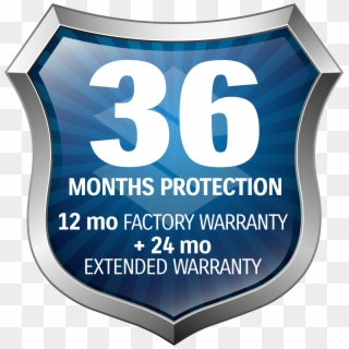 36 Month Warranty, HD Png Download