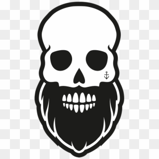 Bearded Skull Svg, HD Png Download