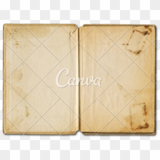 Old Open Notebook Photos - Wood, HD Png Download
