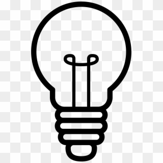 Light Bulb Big Image Png Ⓒ - Light Bulb Silhouette Png, Transparent Png