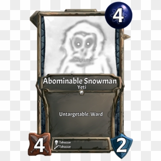 [card] Abominable Snowmanweek - Portable Network Graphics, HD Png Download