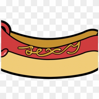 Hot Dog Clipart Footlong - Hot Dogs Caricatura Png, Transparent Png
