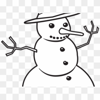 Snowman Clipart Face - Snowman, HD Png Download